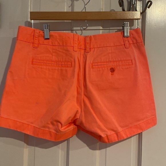 J. Crew Chino neon shorts Size 4 - Picture 4 of 6